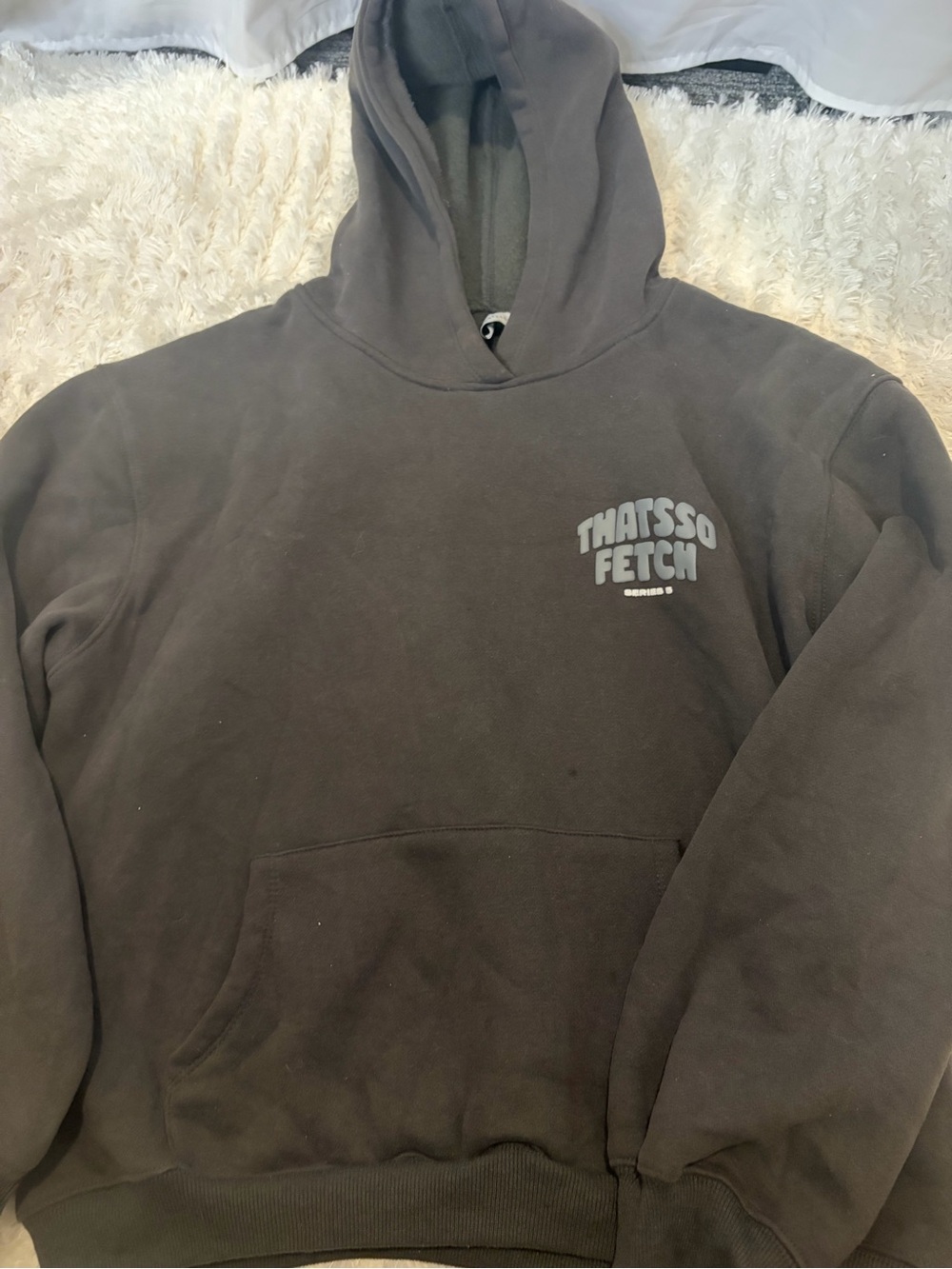 That’s so fetch Graphic Hoodie - Dark Gray